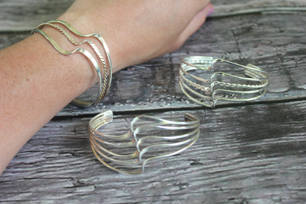 Curved Metal Cuffs, Mexico