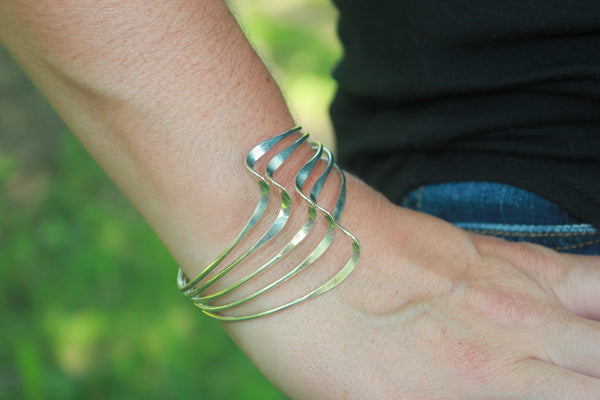 Curved Metal Cuffs, Mexico