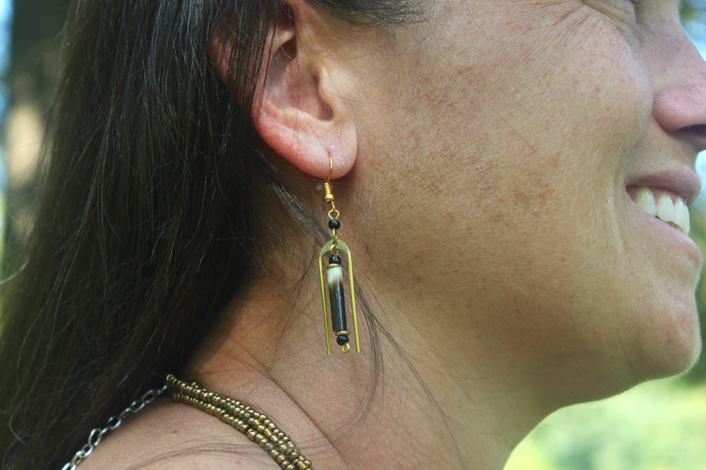 Bronze Earrings, Uganda
