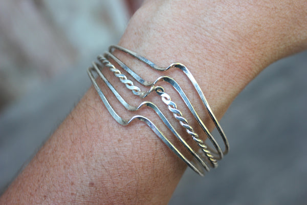 Curved Metal Cuffs, Mexico