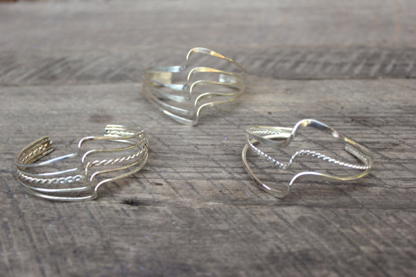 Curved Metal Cuffs, Mexico