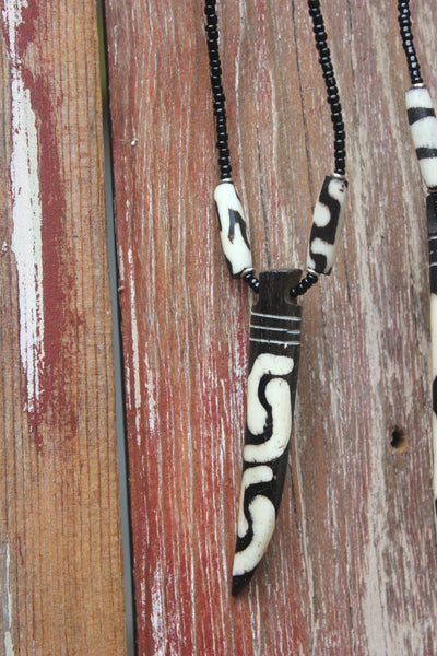 Bone Tooth Necklace, Kenya