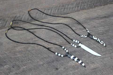 Bone Tooth Necklace, Kenya