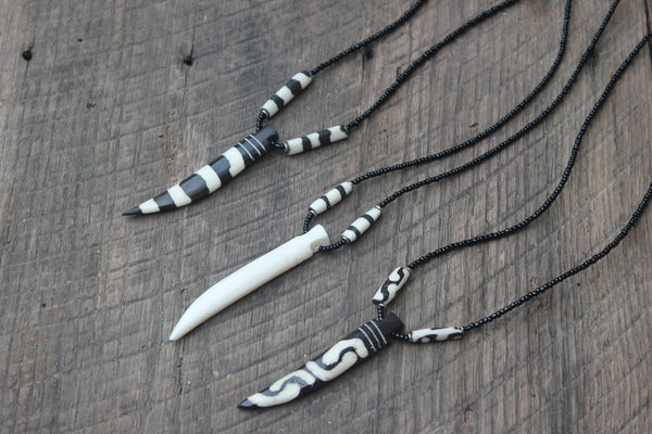 Bone Tooth Necklace, Kenya