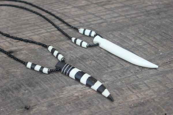 Bone Tooth Necklace, Kenya