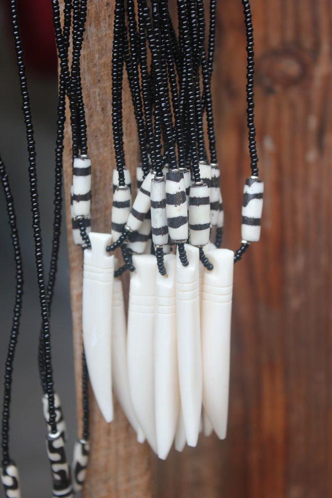 Bone Tooth Necklace, Kenya