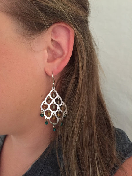 Chandelier Earrings, India