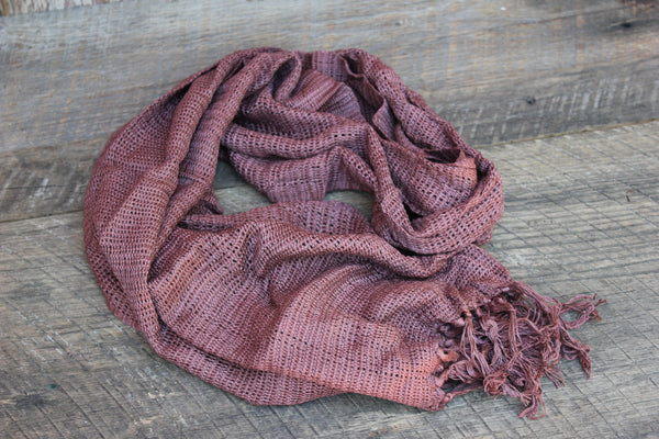 Karen Cotton Lace Scarf, Thailand