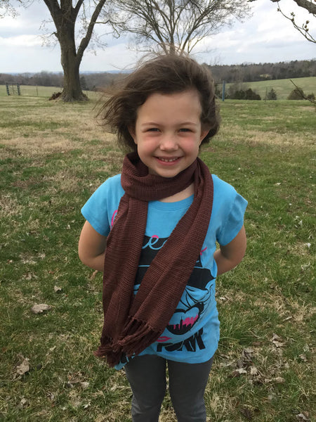 Karen Cotton Lace Scarf, Thailand