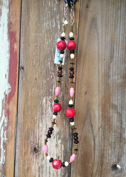 Mixed Media Necklace, Uganda