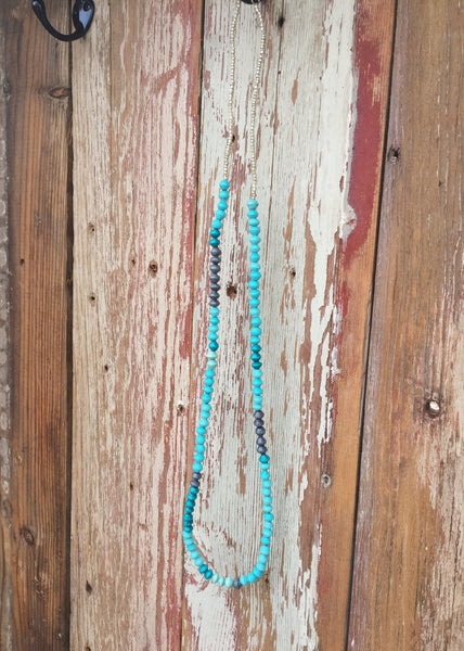 Paper Beads & Silver Beads Necklace, Uganda