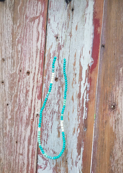 Paper Beads & Silver Beads Necklace, Uganda