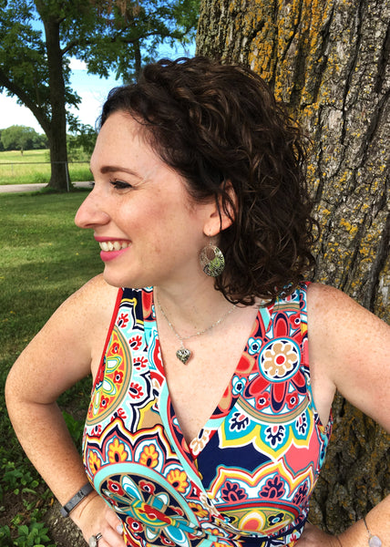 Filigree Metal Earrings, Asia