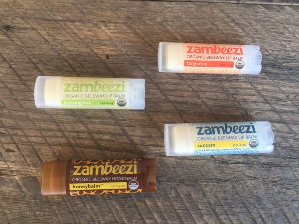 Organic Beeswax Lip Balm, Zambia