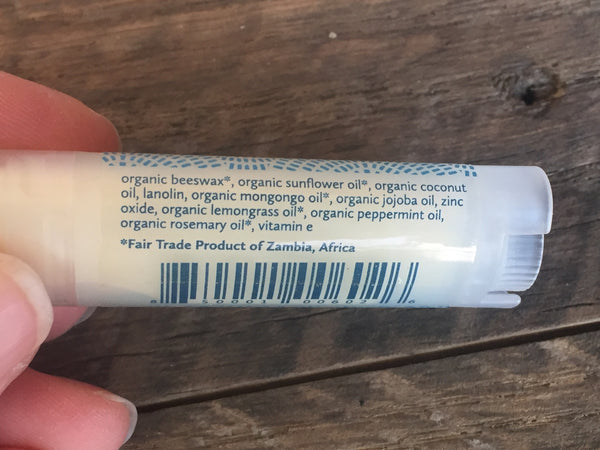 Organic Beeswax Lip Balm, Zambia
