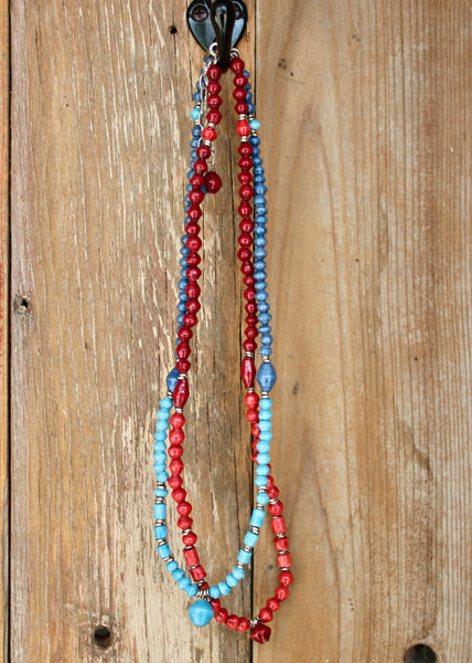 Kusitawi Paper Bead Necklaces, Uganda