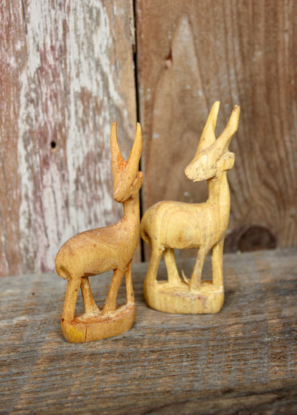 Hand Carved Miniature Safari Animals, Kenya