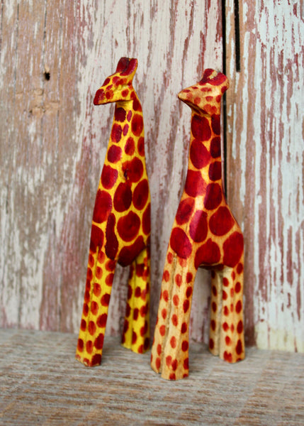 Hand Carved Miniature Safari Animals, Kenya