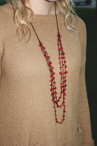 Long Rock Candy Necklaces, Thailand