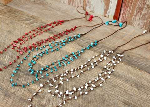 Long Rock Candy Necklaces, Thailand