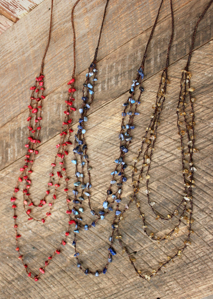 Long Rock Candy Necklaces, Thailand