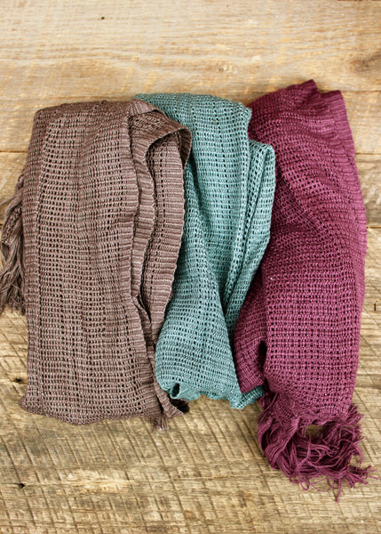 Karen Cotton Lace Scarf, Thailand