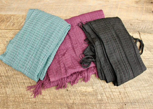 Karen Cotton Lace Scarf, Thailand