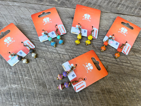Colore Earrings, Haiti