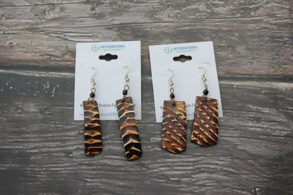 Horn Earrings, Tanzania