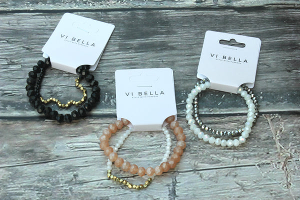 Empower Bracelet Stack, Haiti