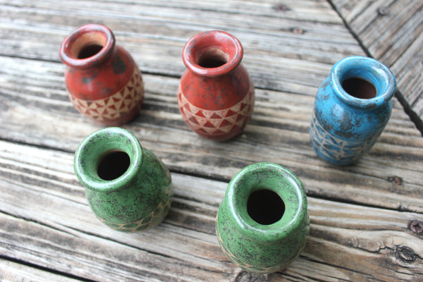 Painted Mini Vessels, Nicaragua