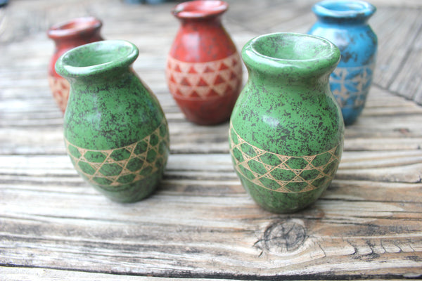 Painted Mini Vessels, Nicaragua