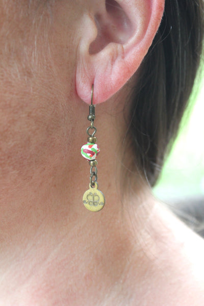 Urban Art Earrings, Haiti