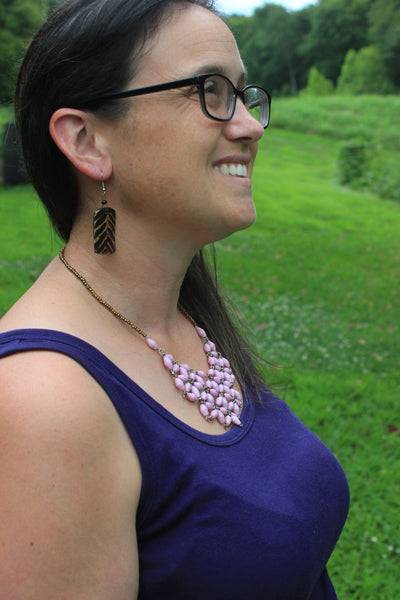 Horn Earrings, Tanzania