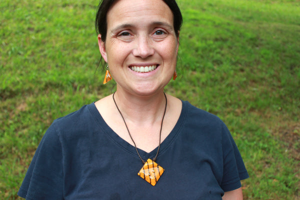 Art Glass Earrings & Necklaces, Ecuador