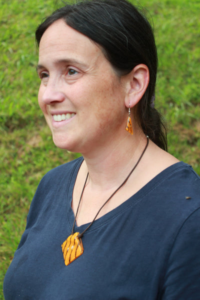 Art Glass Earrings & Necklaces, Ecuador