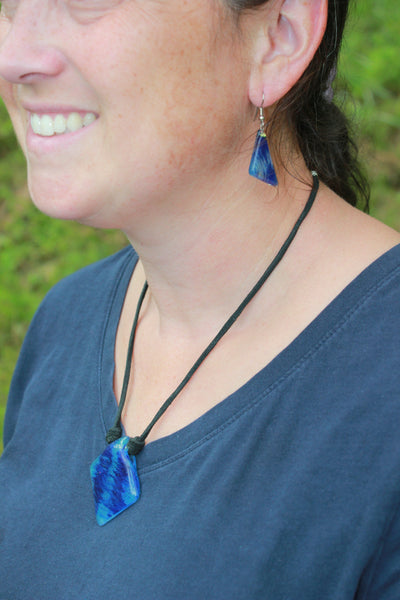 Art Glass Earrings & Necklaces, Ecuador