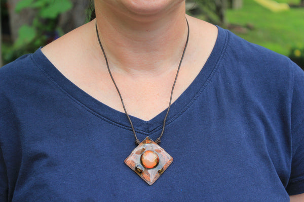 Art Glass Earrings & Necklaces, Ecuador