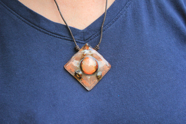 Art Glass Earrings & Necklaces, Ecuador