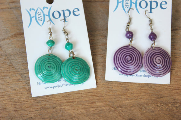 Wilobo Earrings, Uganda