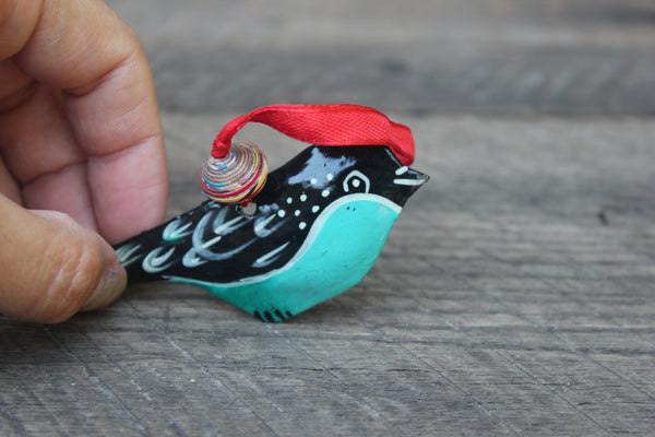 Colorful Metal Bird Ornaments, Haiti