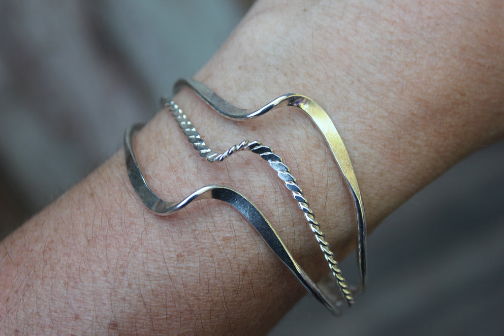 Curved Metal Cuffs, Mexico