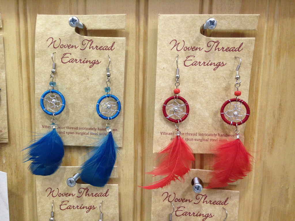 Feather Earrings (1 Side) – Salty Accessories