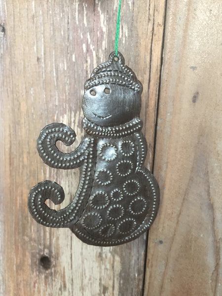 Metal Hand Stamped Ornaments, Haiti