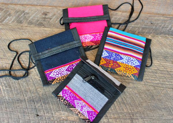 Coin Purse with Strap, Peru