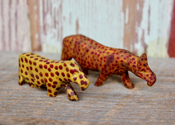 Hand Carved Miniature Safari Animals, Kenya